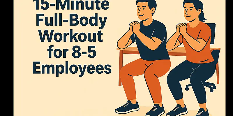 15-Minute Full-Body Workout for 8–5 Employees