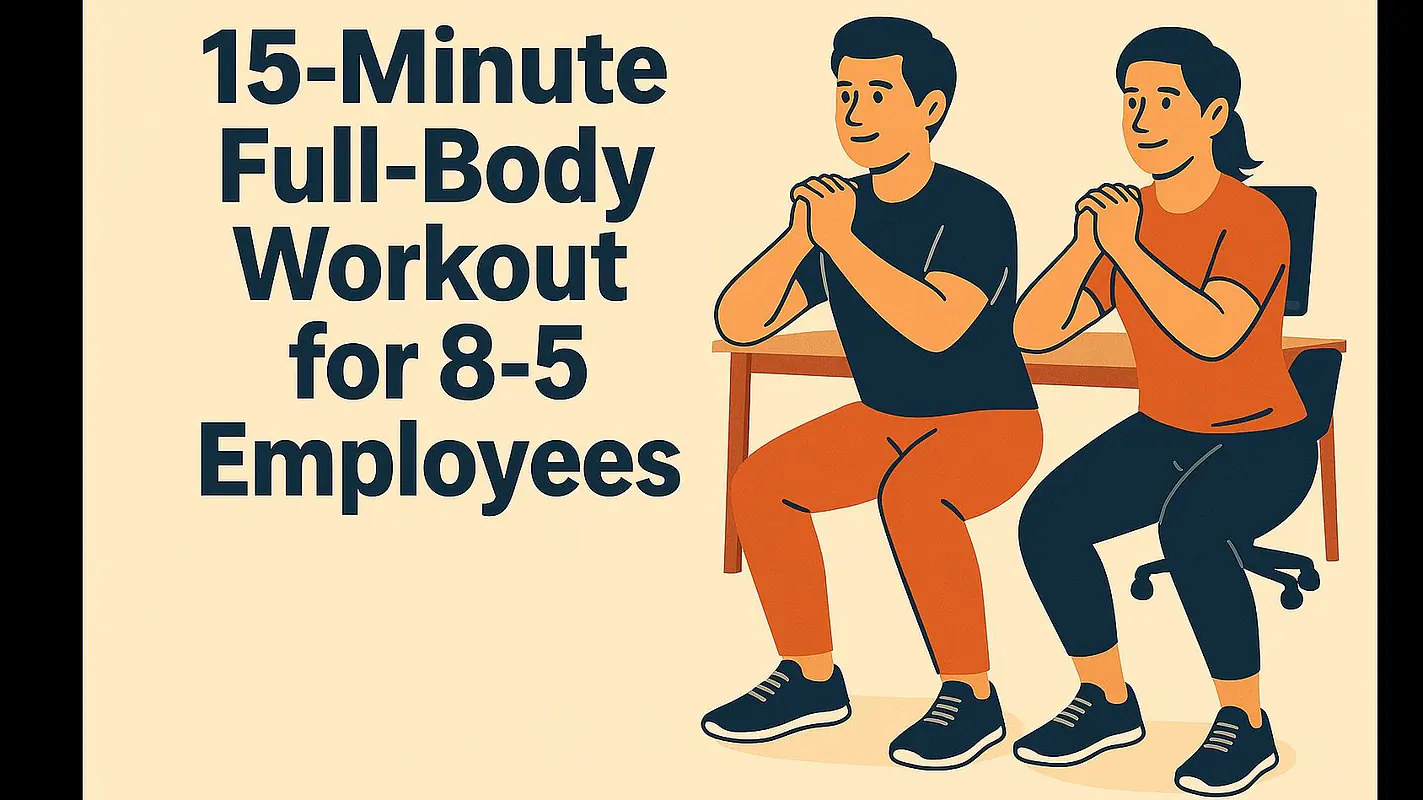 15-Minute Full-Body Workout for 8–5 Employees