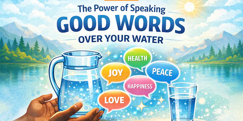   Part 2: Drink with Purpose — The Power of Blessing Your Water 