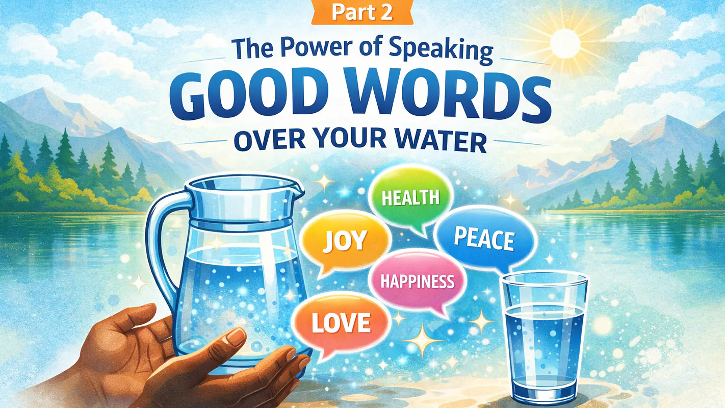   Part 2: Drink with Purpose — The Power of Blessing Your Water 