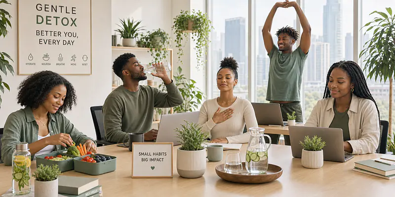  "Detoxing" but not the kind you're thinking of 