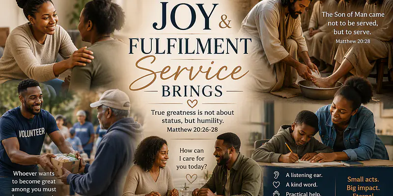 The Joy and Fulfilment Service Brings