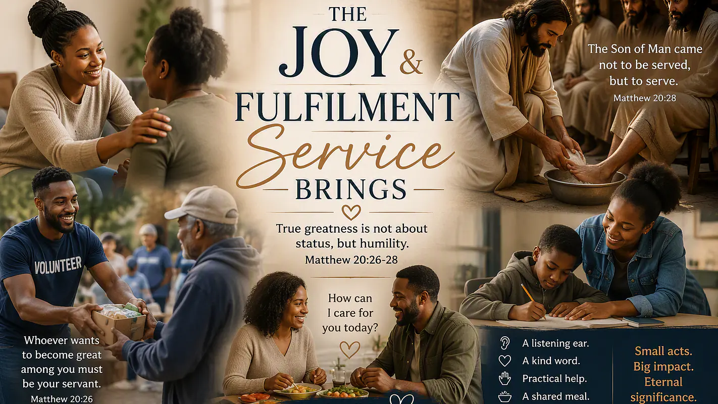 The Joy and Fulfilment Service Brings